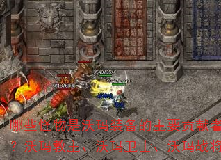 哪些怪物是沃玛装备的主要贡献者?沃玛教主、沃玛卫士、沃玛战将 哪些怪物是沃玛装备的主要贡献者?沃玛教主、沃玛卫士、沃玛战将