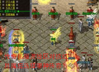 传奇私服开放区对抗红月魔应选择哪种阵容? 传奇私服开放区对抗红月魔应选择哪种阵容?