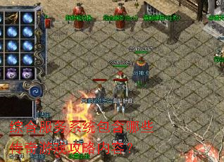 �ۺϷ���ϵͳ������Щ������Ϸ�������ݣ�