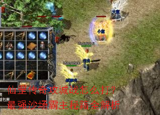 仙罡传奇攻城战怎么打?最强沙场霸主秘籍全解析 仙罡传奇攻城战怎么打?最强沙场霸主秘籍全解析