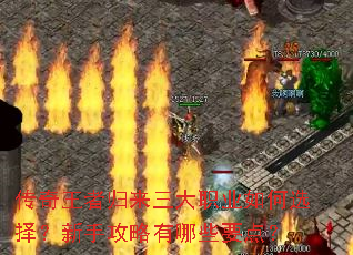 传奇王者归来三大职业如何选择?新手攻略有哪些要点? 传奇王者归来三大职业如何选择?新手攻略有哪些要点?