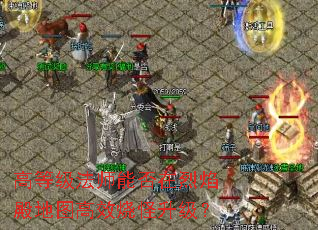 高等级法师能否在烈焰殿地图高效烧怪升级? 高等级法师能否在烈焰殿地图高效烧怪升级?