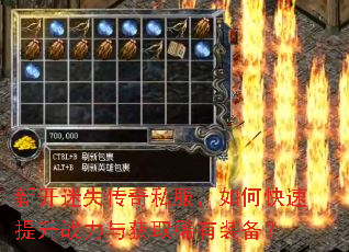 新开迷失传奇私服,如何快速提升战力与获取稀有装备? 新开迷失传奇私服,如何快速提升战力与获取稀有装备?