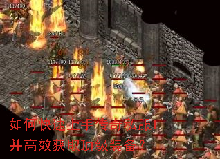 如何快速上手传奇私服1并高效获取顶级装备? 如何快速上手传奇私服1并高效获取顶级装备?