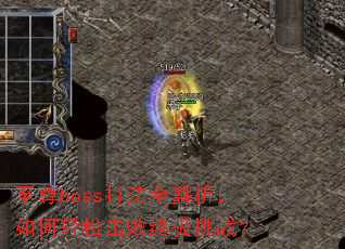 至尊boss打法全解析,如何轻松击败终极挑战? 至尊boss打法全解析,如何轻松击败终极挑战?