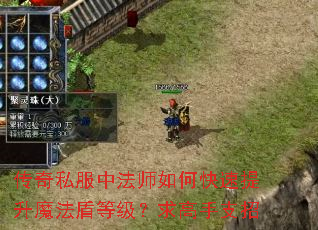 传奇私服中法师如何快速提升魔法盾等级?求高手支招 传奇私服中法师如何快速提升魔法盾等级?求高手支招