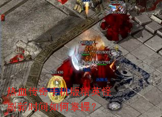 热血传奇手机版精英怪刷新时间如何掌握? 热血传奇手机版精英怪刷新时间如何掌握?